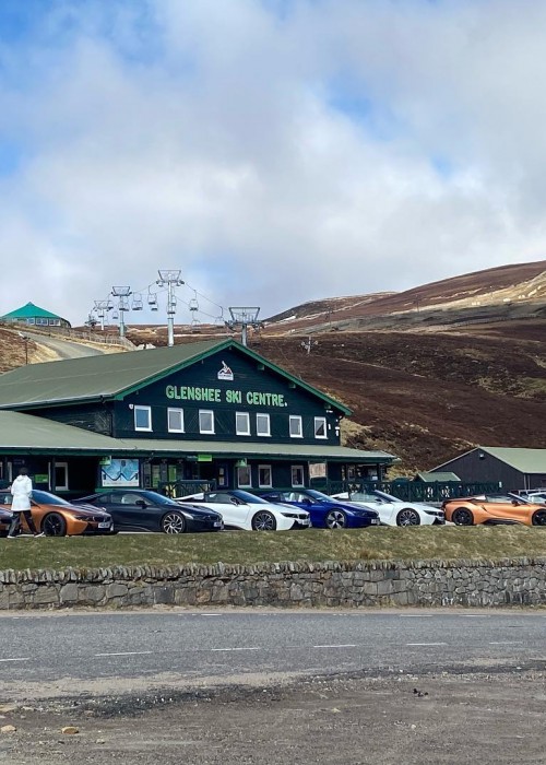 BMW At Glenshee